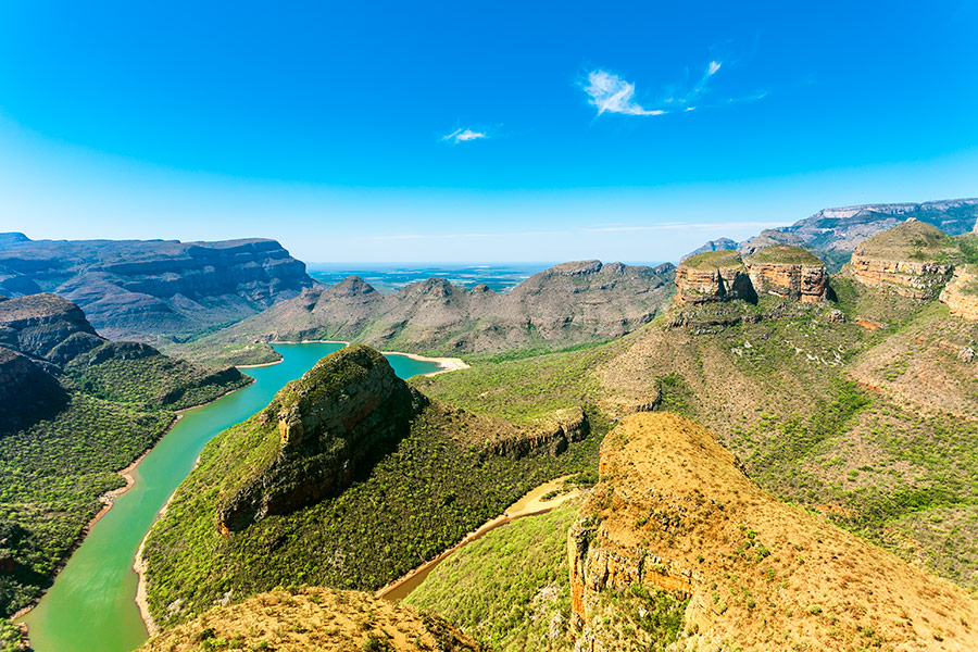 Niesamowity widok na kanion rzeki Blyde - Ecco Travel - RPA