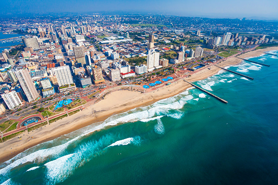 Widok na plażę w Kapsztadzie - Ecco Travel - RPA